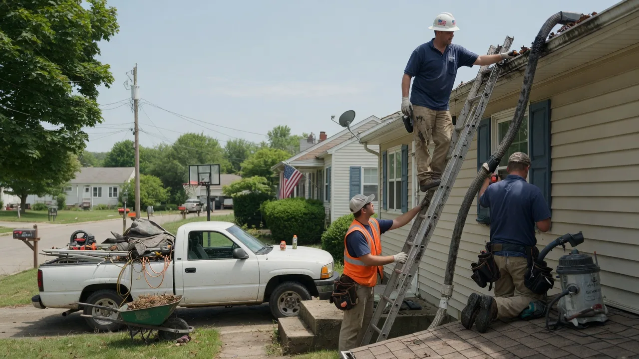 Gutter Installation in Hebron, IN near me